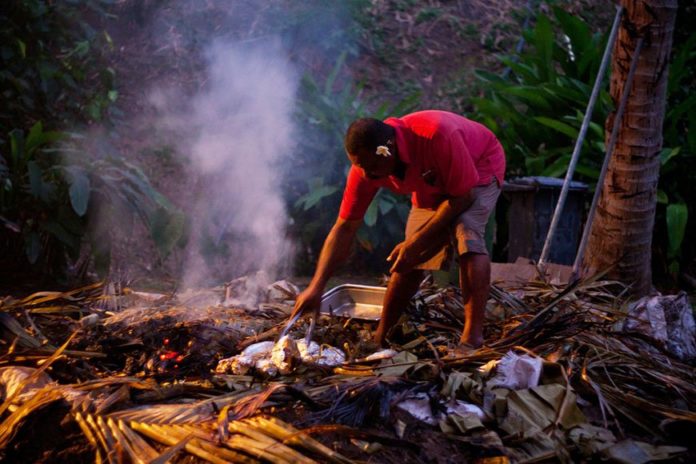 Popular Food in Fiji - Lovo