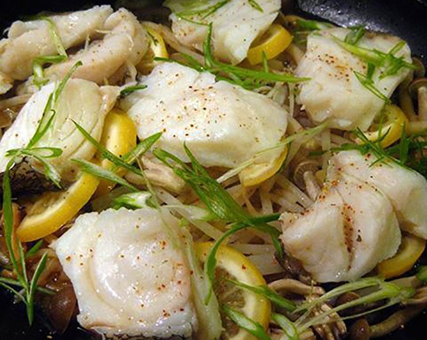 Donabe Recipes - Yuzu Butter Cod