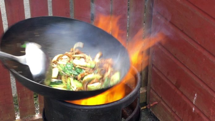 outdoor wok burner