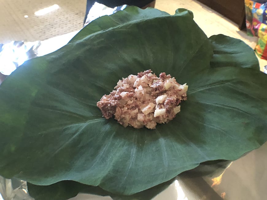 how to make fijian palusami recipe - corned lamb how to make fijian palusami recipe - corned lamb