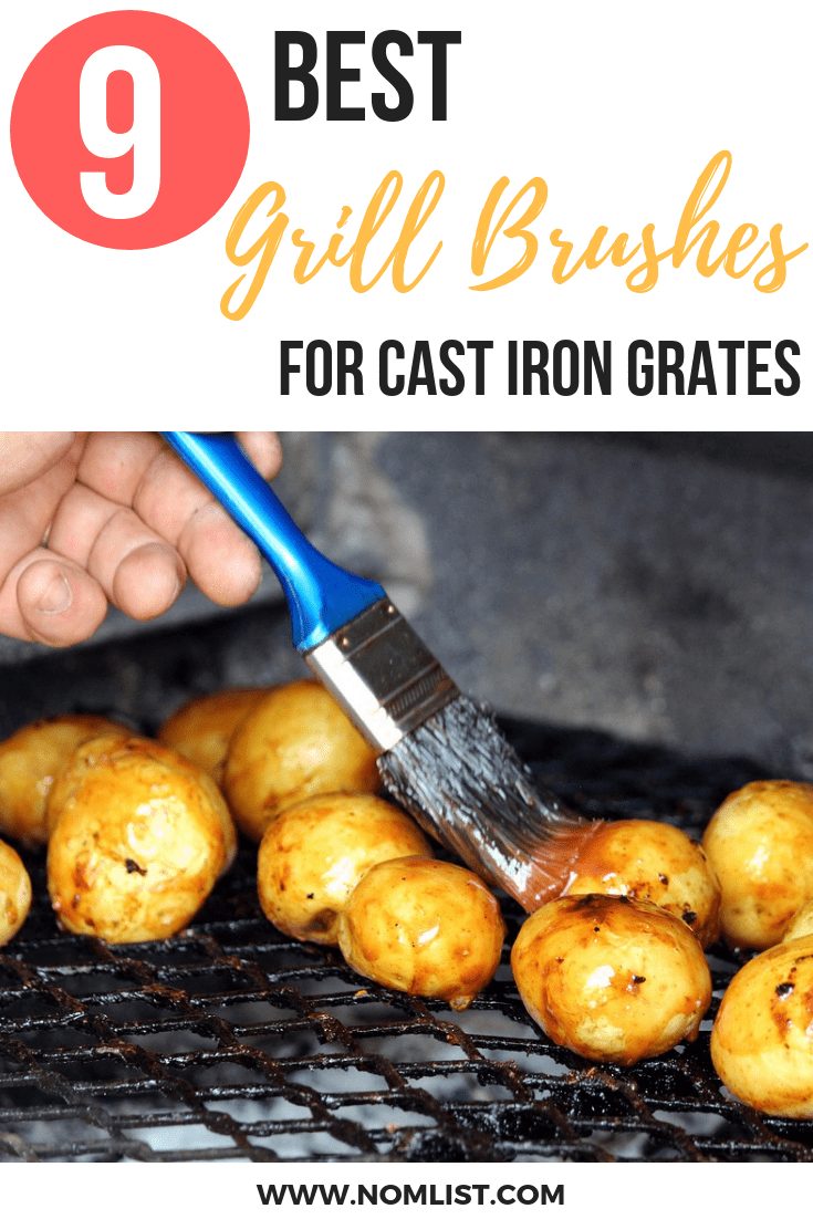 We included these brushes below as some of the best grill brushes for cast iron grates. With these brushes, you will not have to worry about flimsy handles. #grillbrushes #grills #grilling #grill #brushes #cleangrill #grillcleaning