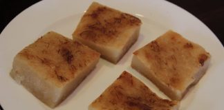 Fijian Desserts - Cassava Cake