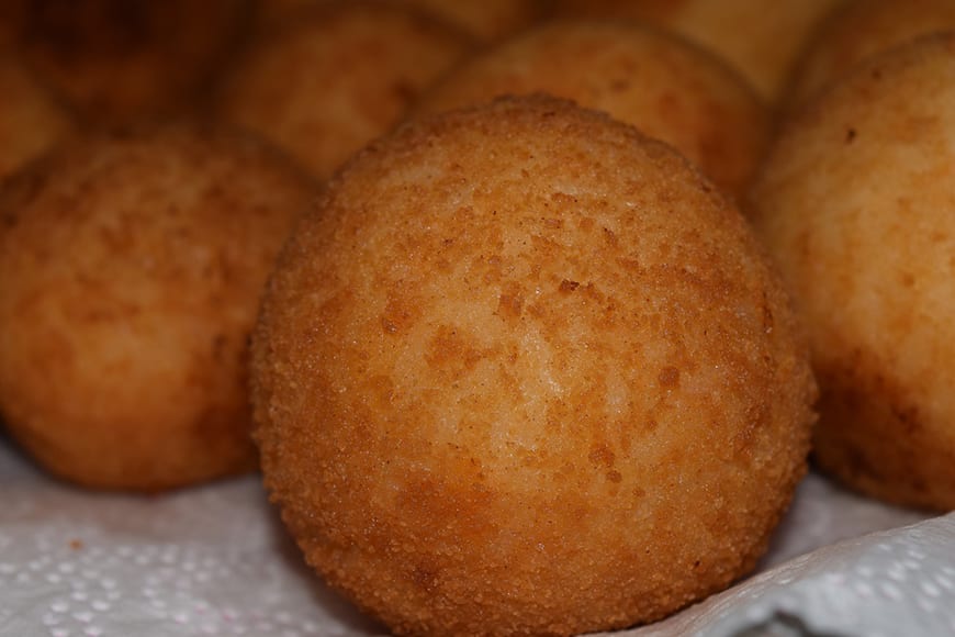 What the eat in Sicily - Arancini