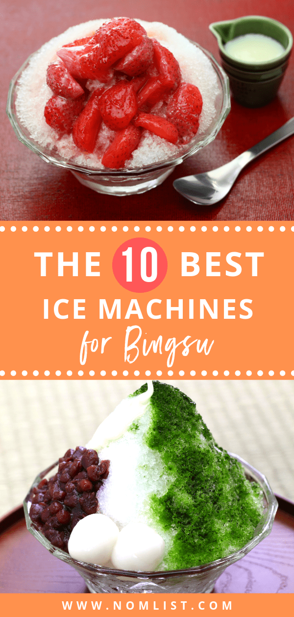 Bingsu, the Korean version of shaved ice, has taken simple shaved ice and turned it into a vast variety of frozen desserts. Here's our guide to the best ice machines for making Bingsu. #crushedice  #icemaker #ice #icemachine #bingsu #shavedice #shavedicemaker #kitchentools #kitcheappliaces