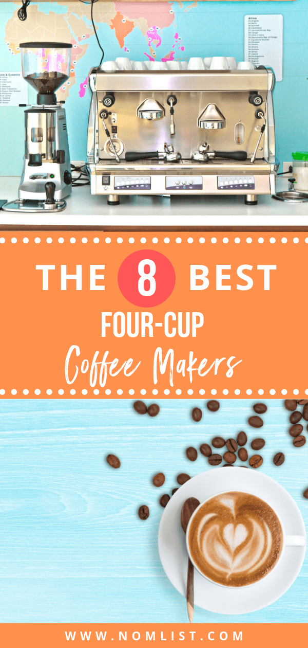 Whether you are a religious coffee drinker or only drink coffee when you haven’t gotten quite enough sleep to make it through the day, you always want to have a reliable coffee maker. We’ve found the best eight four-cup coffee makers for all your brewing needs! #coffee #coffeemaker #coffeemakers #fourcup #cupofcoffee #espresso #coffemachine #kitchenappliances