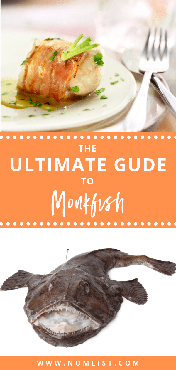 Don’t let its ugly looks scare you, this big fat fish is considered one of the tastiest in the ocean. Check out our ultimate guide to Monkfish! #monkfish #fish #worldfish #ediblefish #allaboutfish #fishrecipes