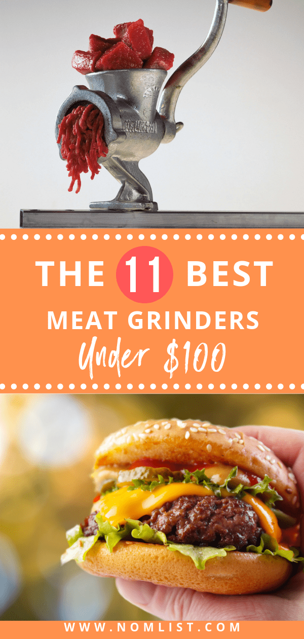 To get the freshness, quality, and flavor right, many at-home cooks prefer to grind their own meat. So, we did the homework for you and found the best meat grinders under 100 dollars for those who want to grind it out at home!  #meatgrinder #meatgrinders #under100dollars #affordable #kitchentools #meat #meatrecipes
