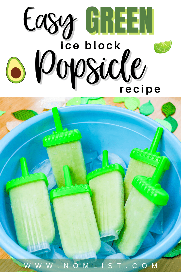 What's better than a delicious popsicle on a warm summer day? Not very much, I can tell you that. However, most store bought popsicles are loaded with sugar and artificial flavorings that you can't even pronounce. or those of you who are trying to start a healthier new year, you're going to want to check out this easy to make Clean Green Ice Block popsicle recipe. #summer #popsicle #popsiclerecipe #healthy #healthyrecipes #dessert #greenrecipes #vegetarian