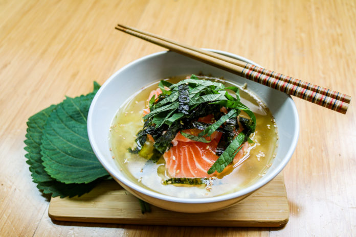 Japanese Salmon Chasuke Recipe - wide 2