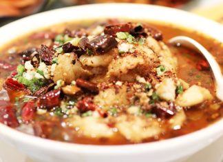 Sichuan Water Boiled Fish Chinese Recipe
