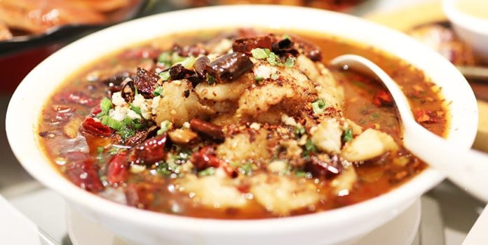 Sichuan Water Boiled Fish Chinese Recipe