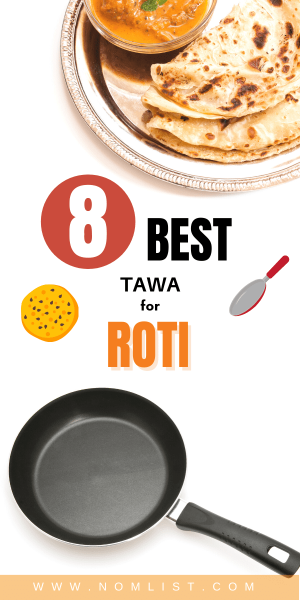 We did the research for you and found the some of the best tawa for making roti in the comfort of your own home! #tawa #roti #indian #indianfood #kitchenpan #pans #kitchentools #indianrecipes