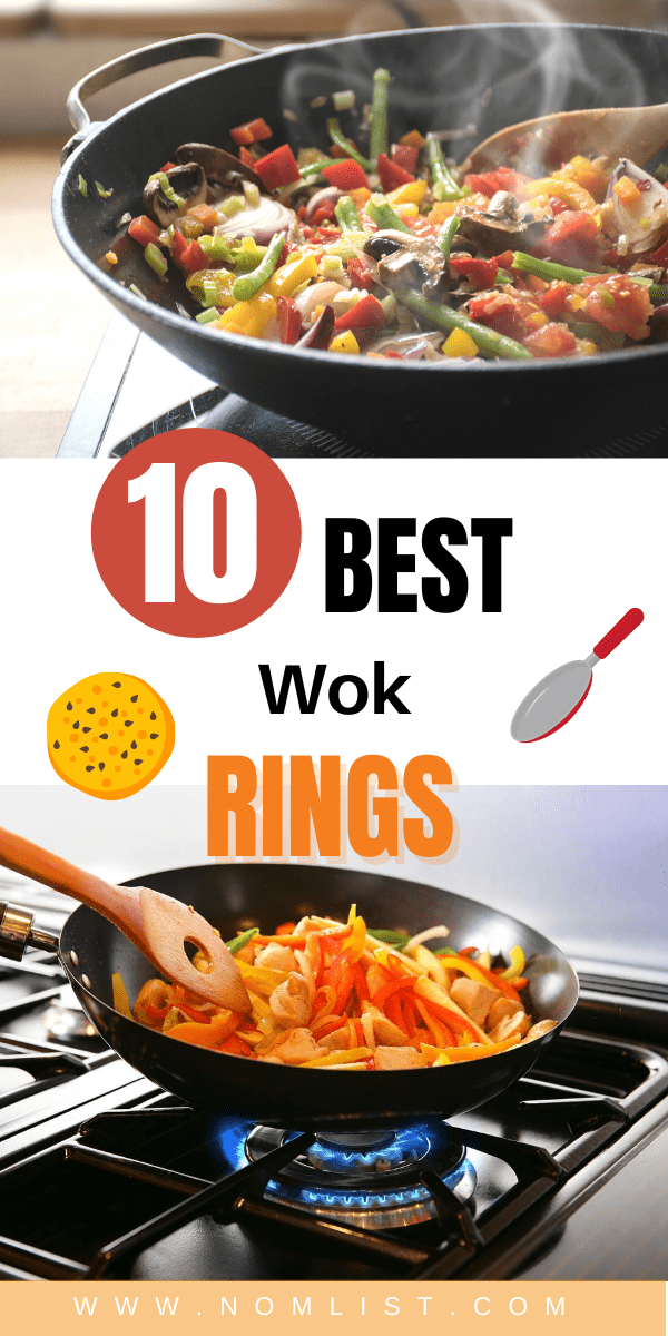 If you've been struggling keeping your wok on your stove, fear not! We found some of the best wok rings on the market that will keep your wok stable while you cook! #wok #wokring #kitchenware #kitchentools #asianfood #chinesefood