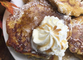 Arepa di Pampuna Pancakes
