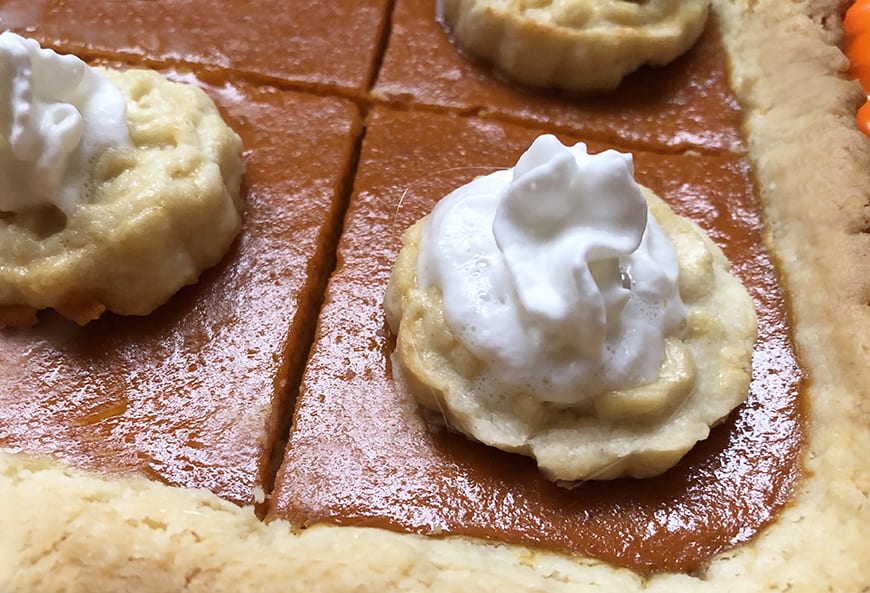 Pumpkin Slab Pie - 3 Pumpkin Slab Pie - 3